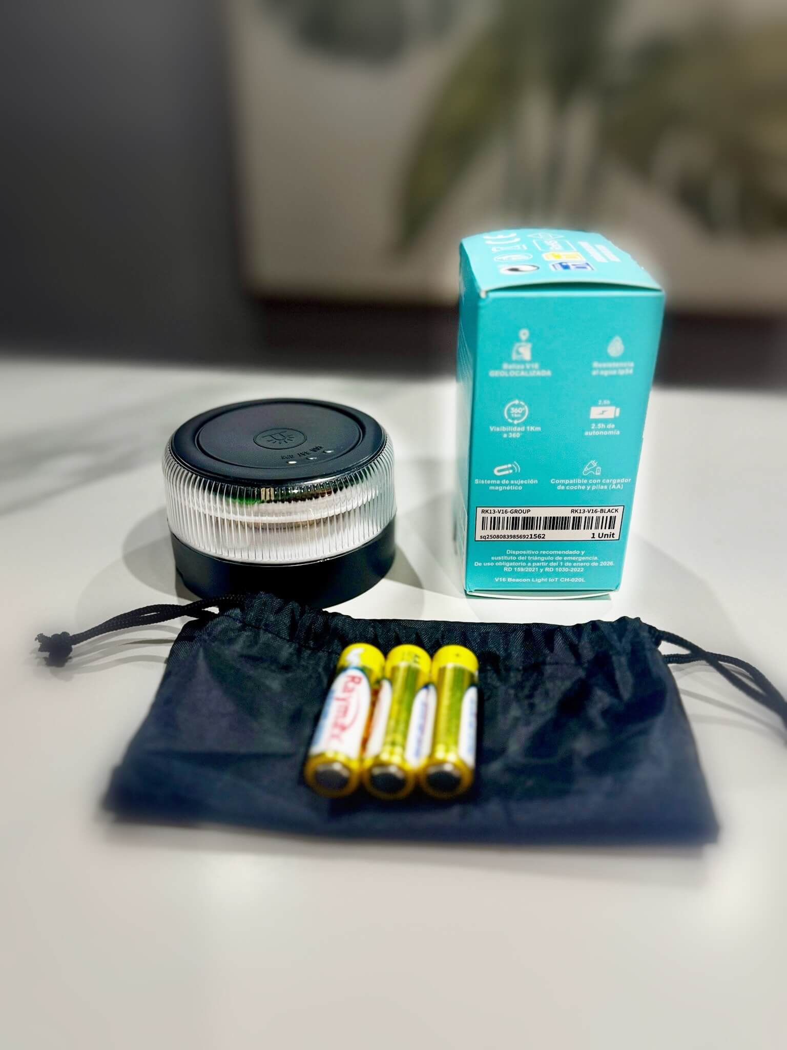 Baliza V16 Geolocalizada y con homologación DGT